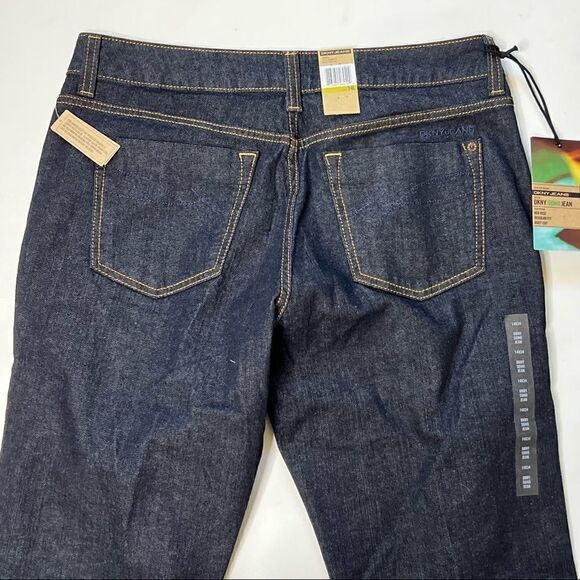 DKNY | NWT Hi Rise Dark Denim BootCut Jeans 14 Tall - Picture 7 of 10